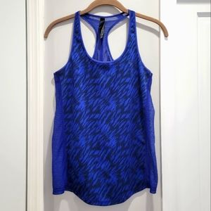 Aeropostale Live Love Dream Blue Racerback Workout Top